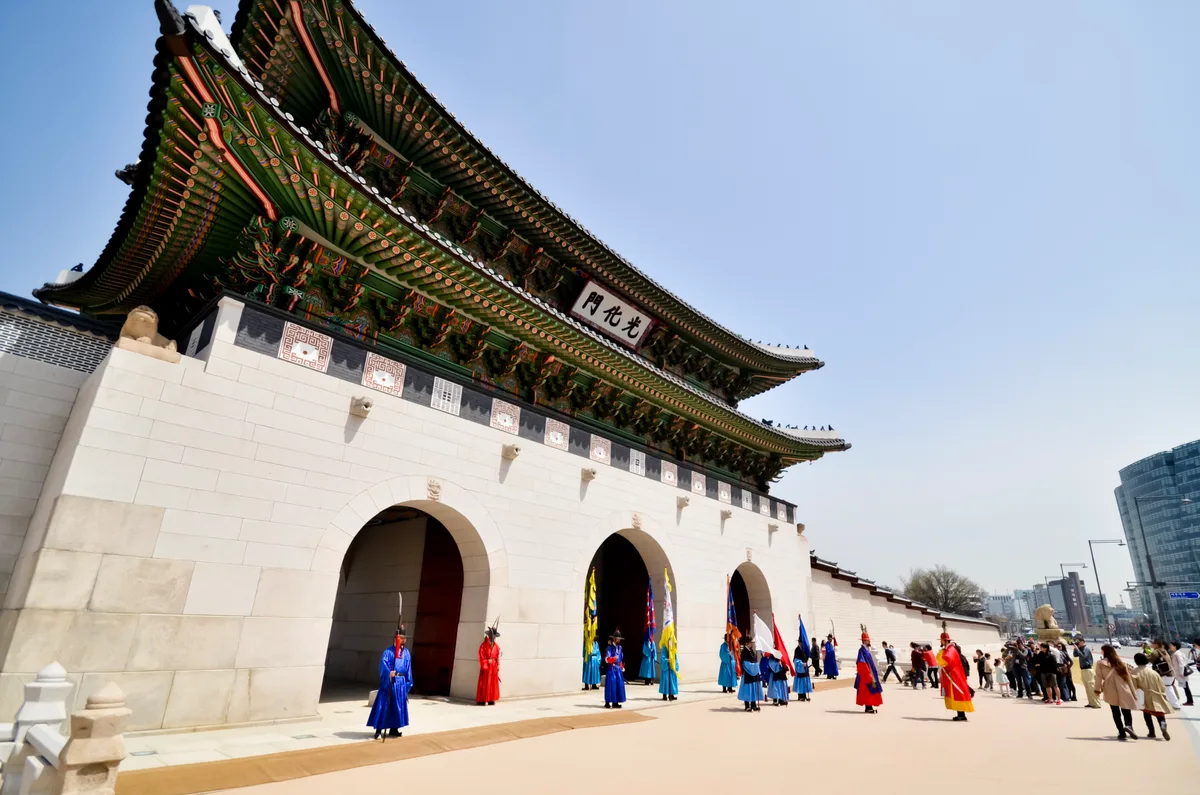 Seoul Light Gwanghwamun in Seoul, South Korea