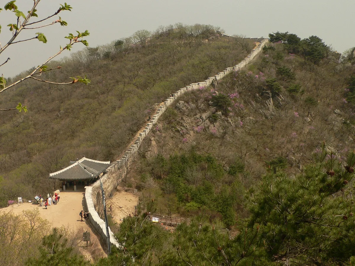 Bukhansanseong Fortress in Goyang, South Korea