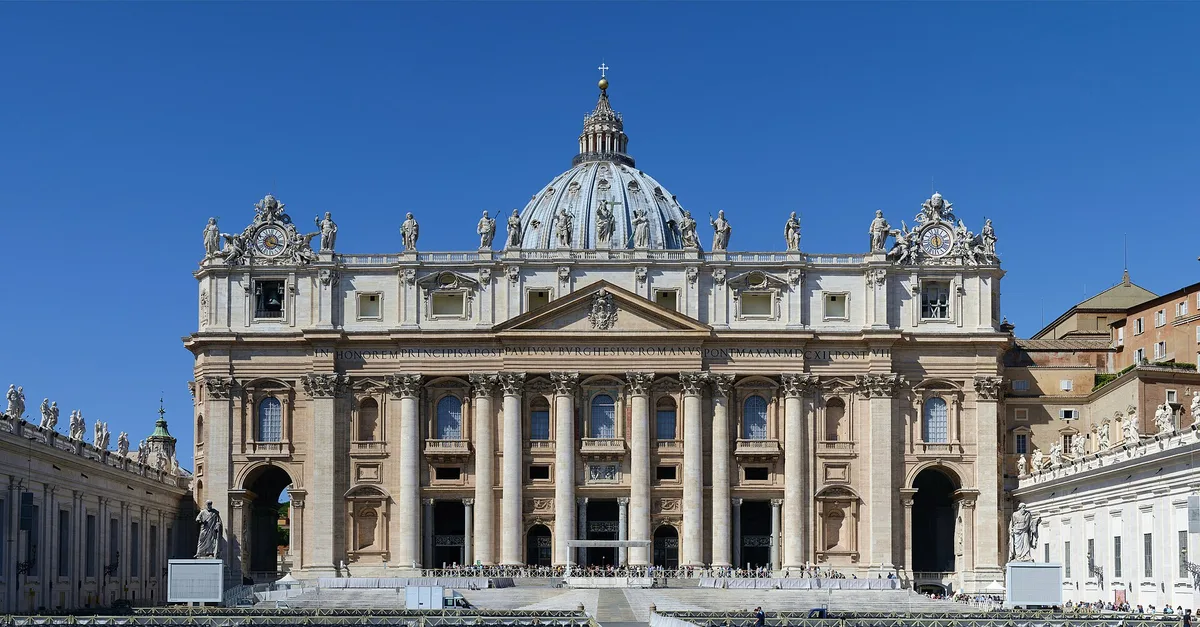 Saint Peter’s Basilica in Rome, Italy