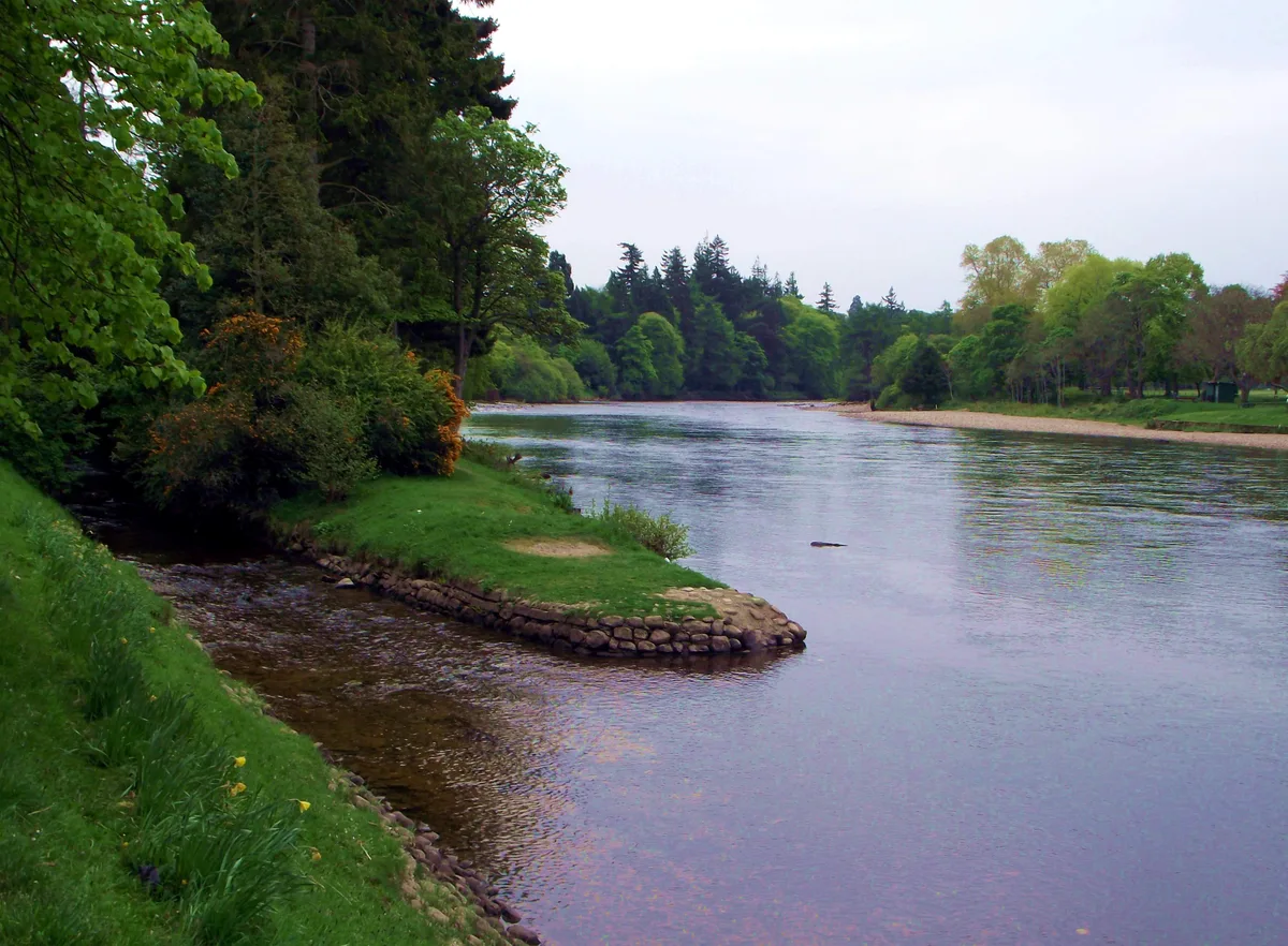 Ness Islands in Inverness, United Kingdom