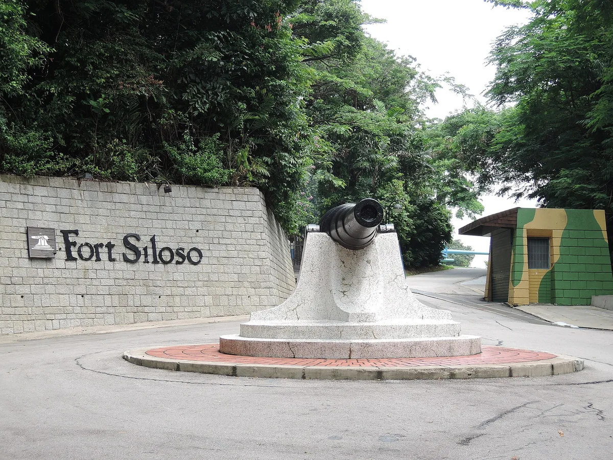 Fort Siloso in Sentosa, Singapore