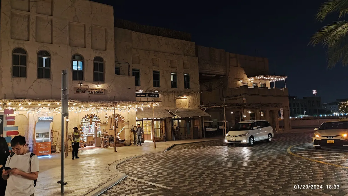 Dubai Old village in Dubai, United Arab Emirates