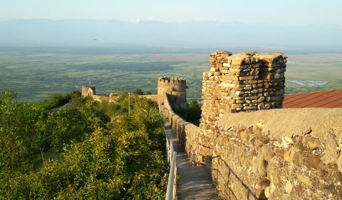 Sighnaghi Wall in Sighnaghi, Georgia