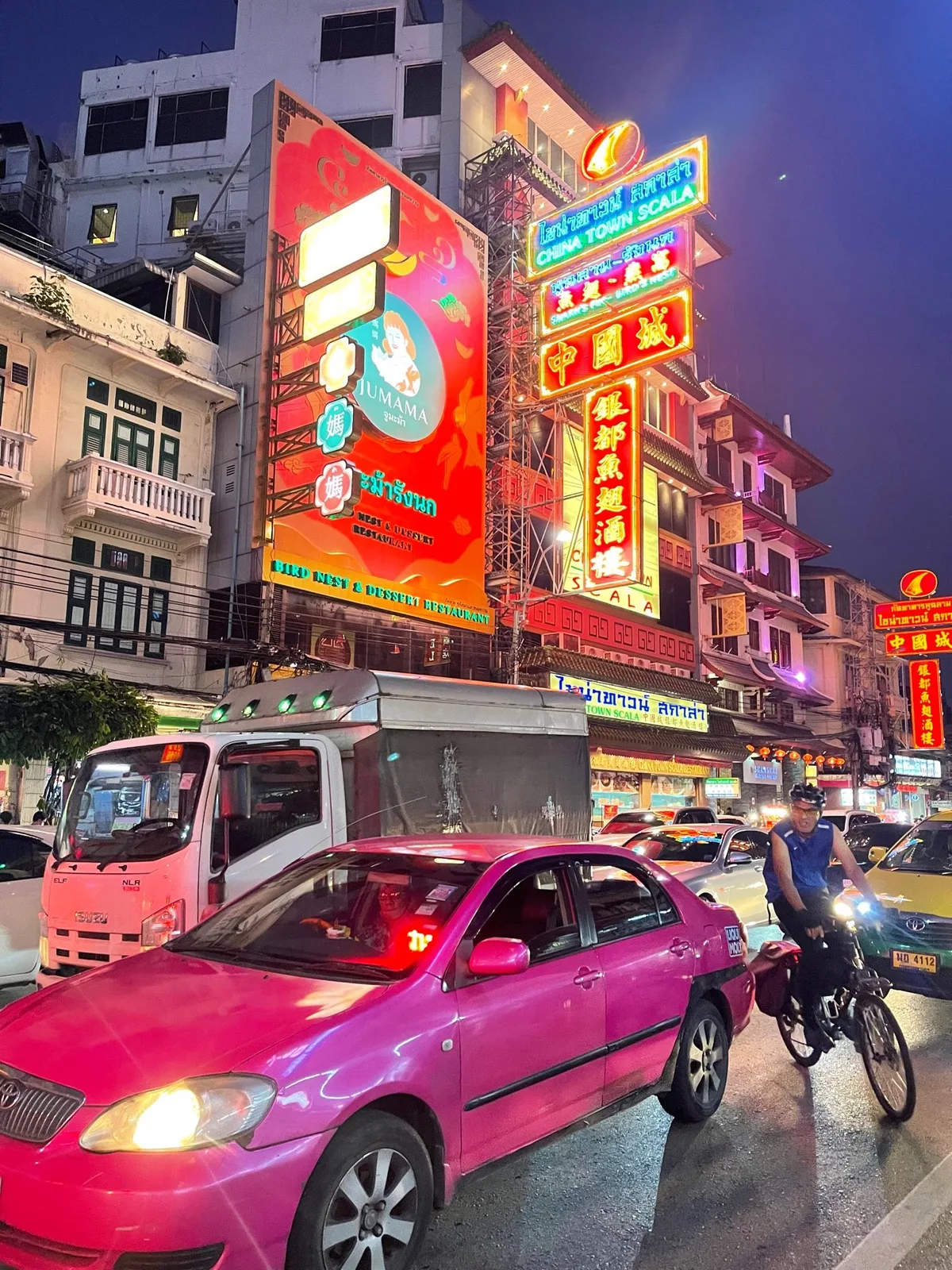 Chinatown Night Market in Bangkok, Thailand
