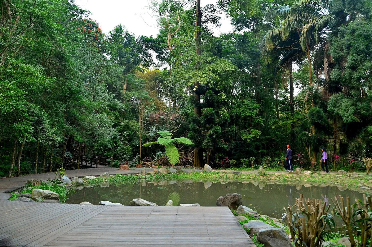 Chiayi Botanical Garden in Chiayi, Taiwan