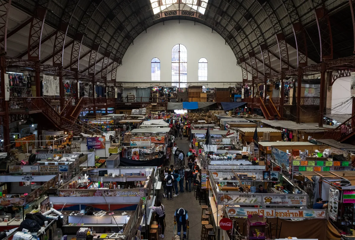 Mercado Hidalgo in Guanajuato, Mexico