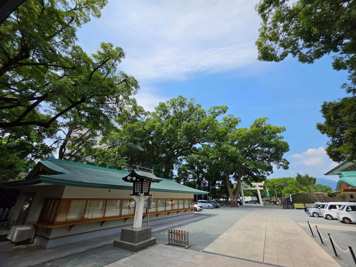 Katō Shrine in Kumamoto, Japan