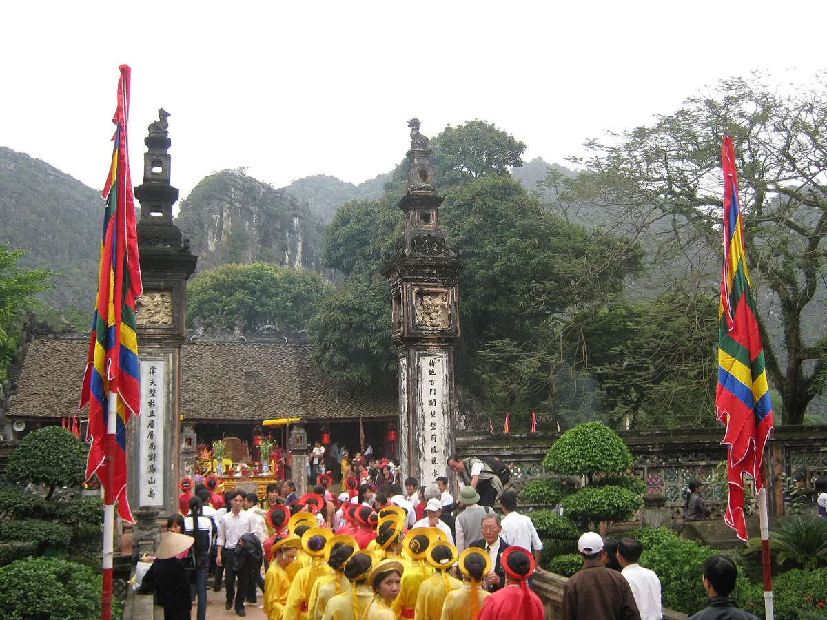 Hoa Lu Ancient Capital in Ninh Binh, Vietnam