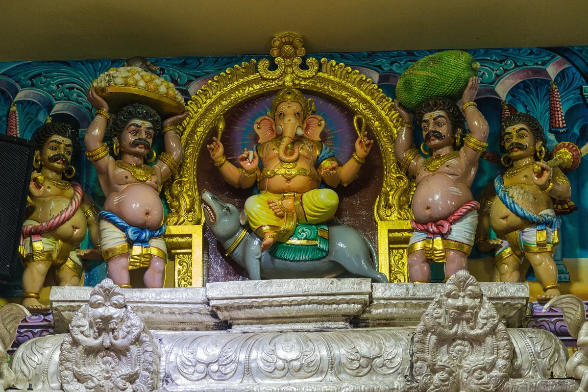 Sri Veeramakaliamman Temple in Little India, Singapore