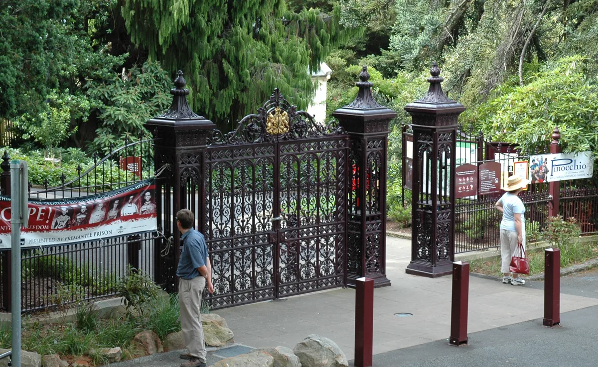 Royal Tasmanian Botanical Gardens in Hobart, Australia