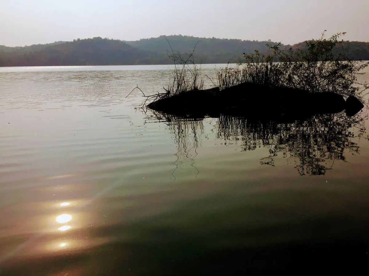 Manchanabele Dam in Bengaluru, India