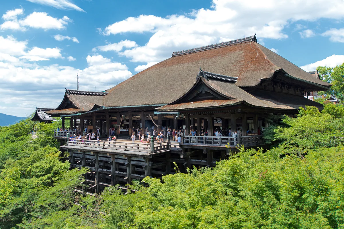 Kiyomizu-dera in Kyoto, Japan
