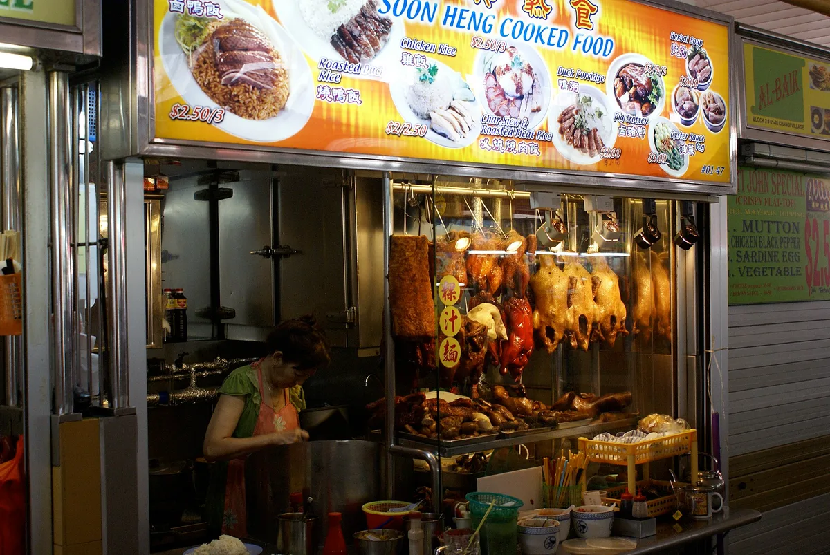 Changi Village Hawker Centre in Singapore, Singapore