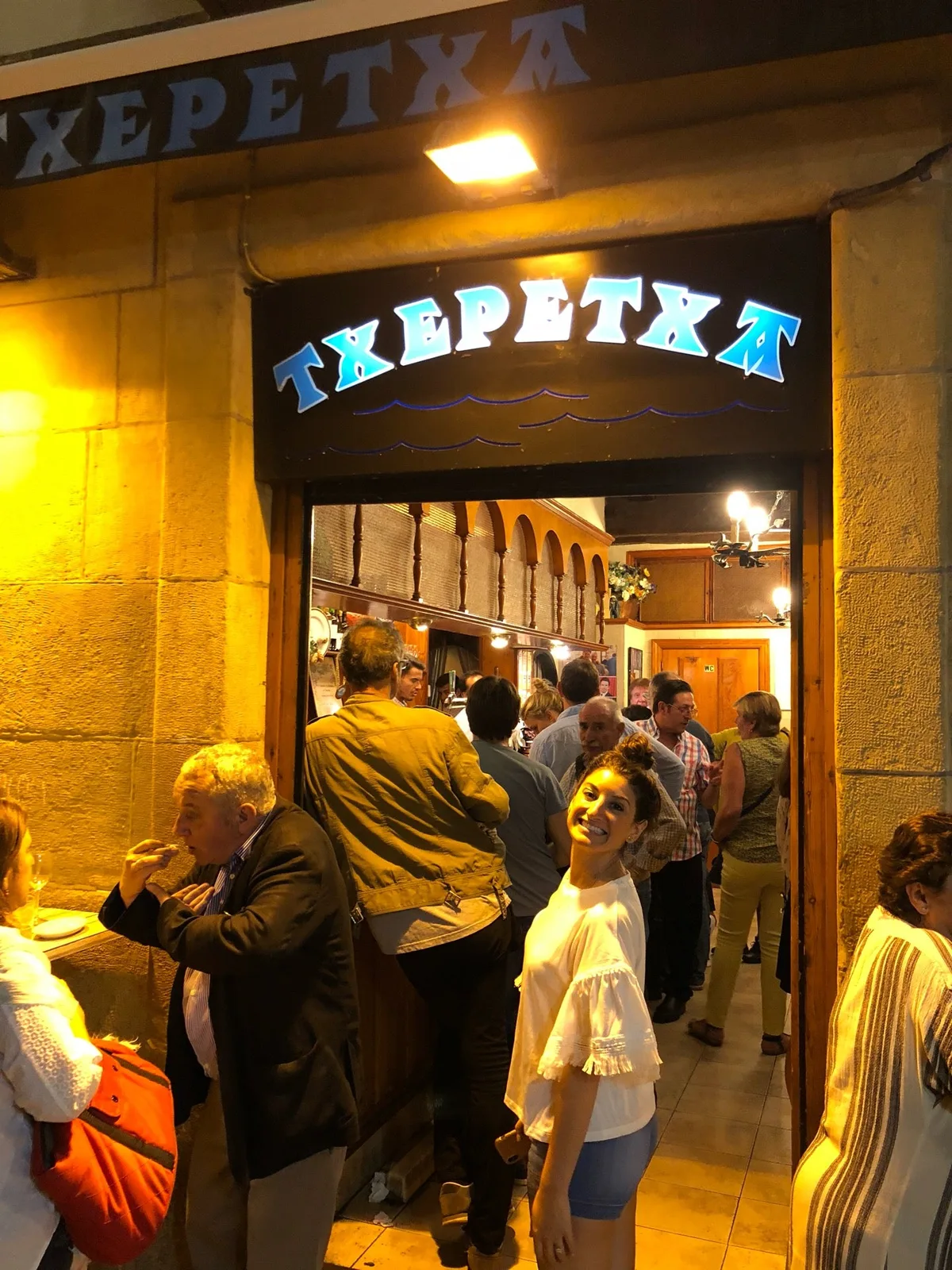 Bar Txepetxa in San Sebastian, Spain