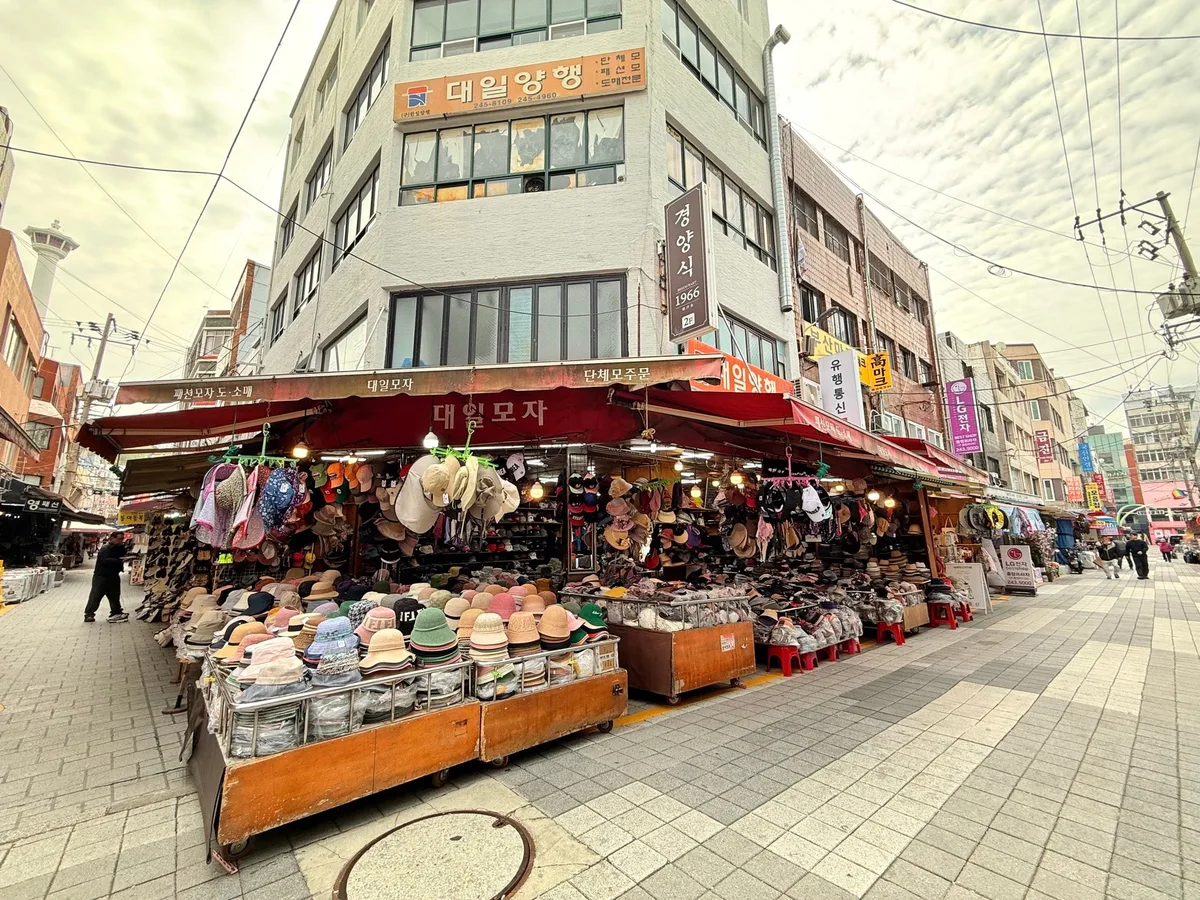Gukje Market in Busan, South Korea