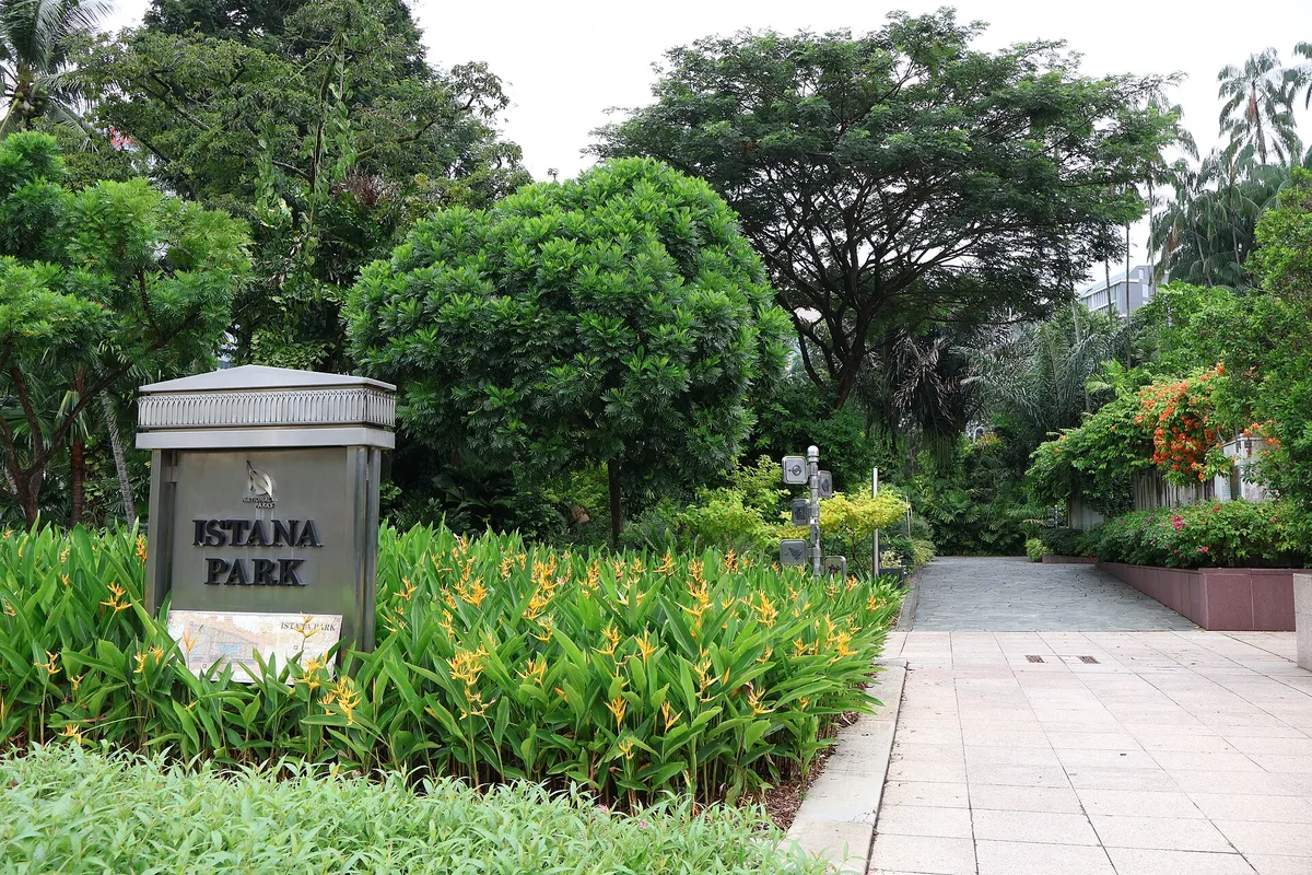 Istana Park in Orchard Road, Singapore