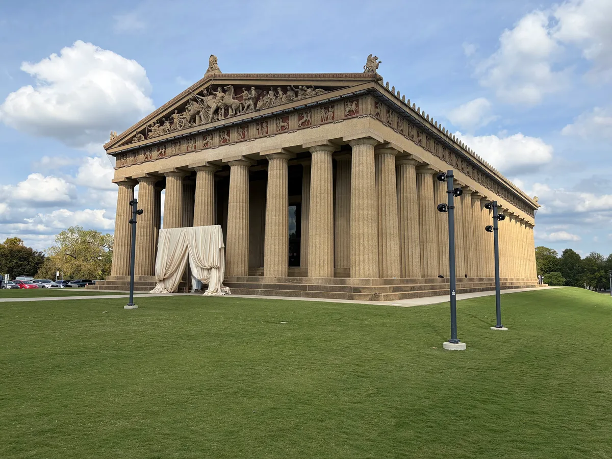 The Parthenon in Nashville, United States
