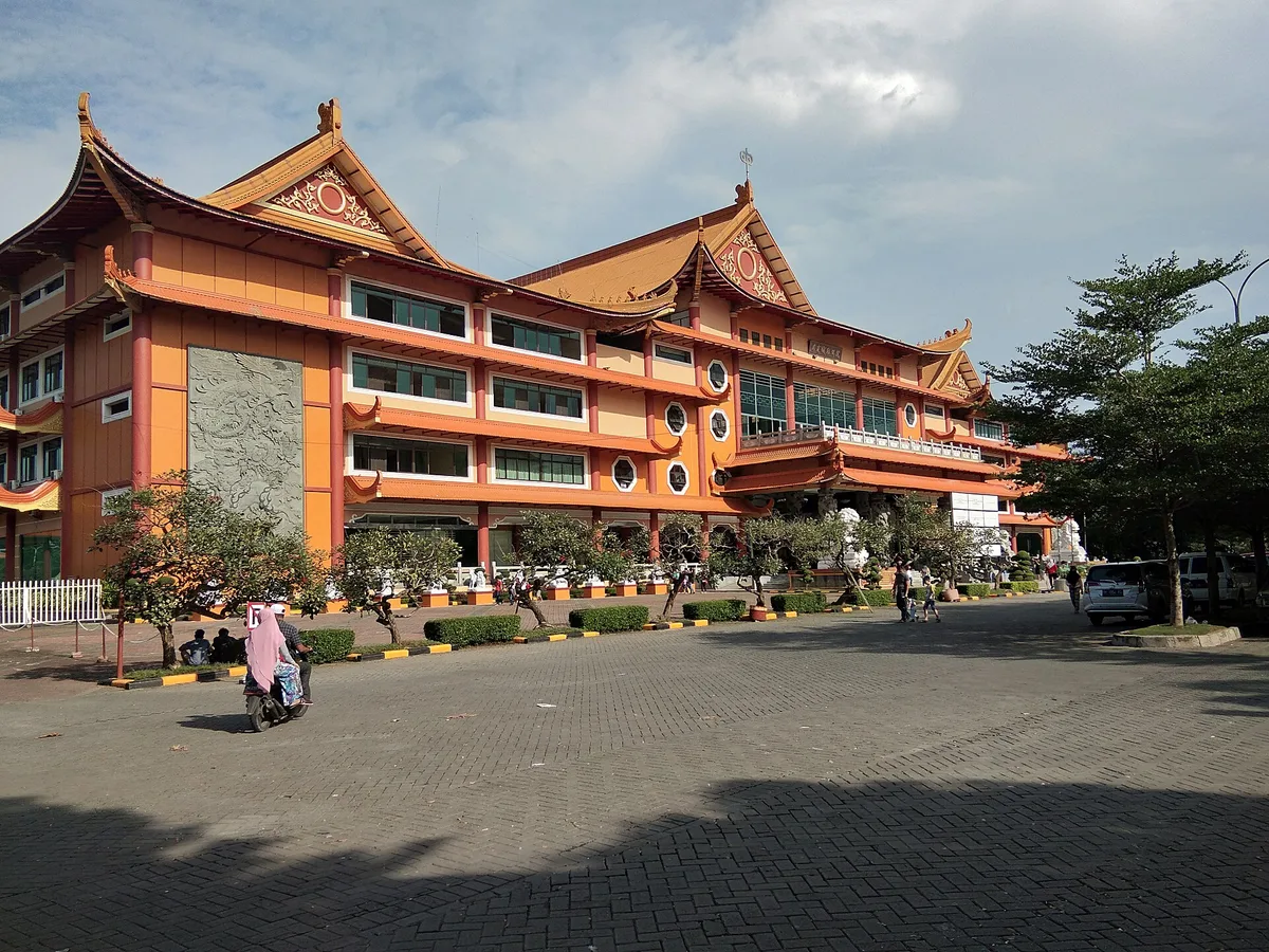 Maha Vihara Maitreya in Medan, Indonesia