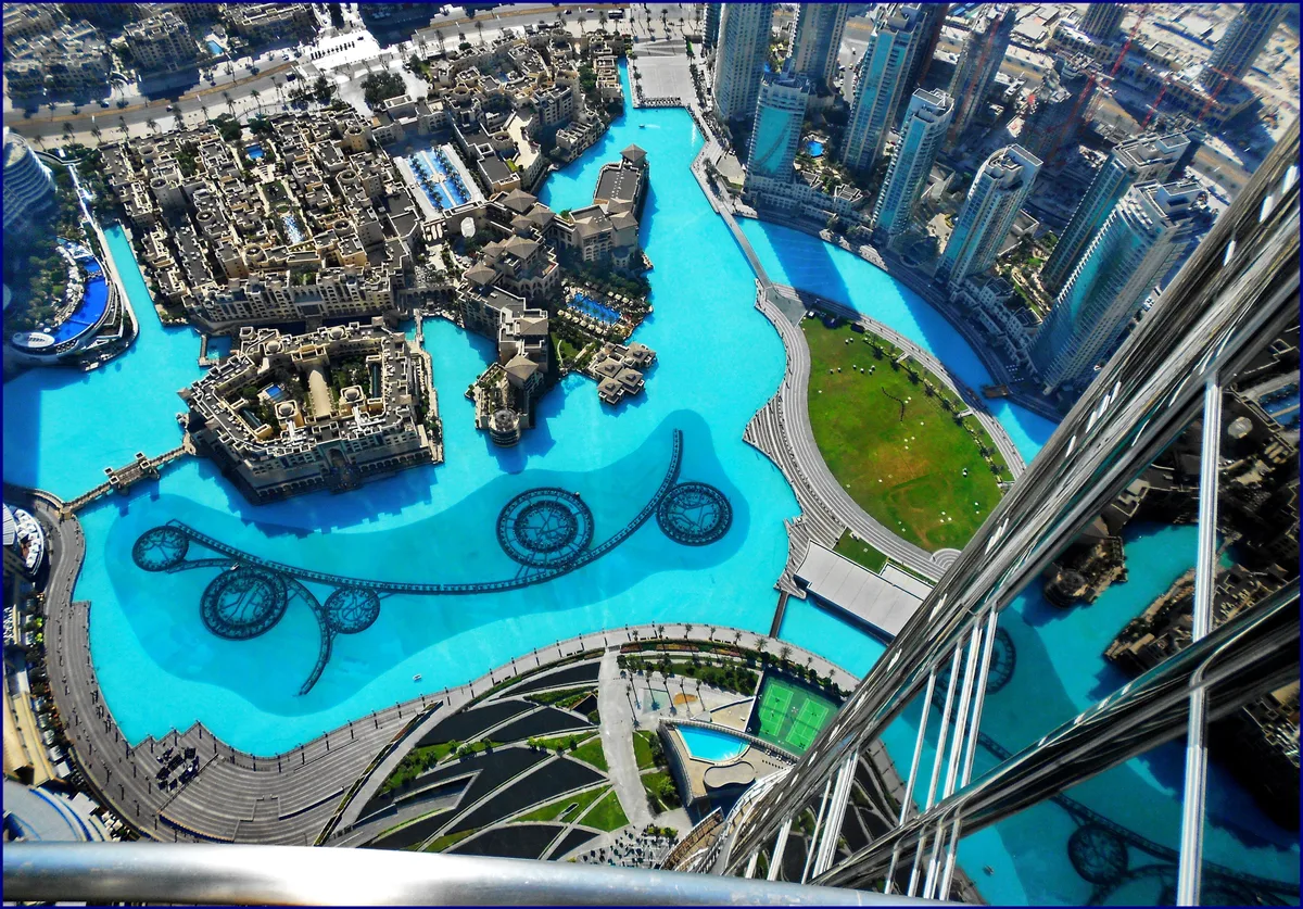 At The Top, Burj Khalifa in Downtown Dubai, United Arab Emirates
