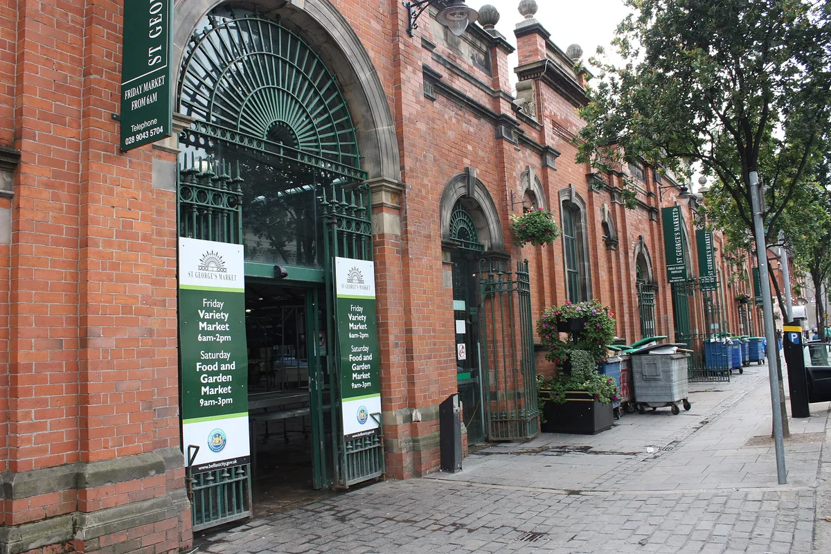 St George's Market in Belfast, United Kingdom