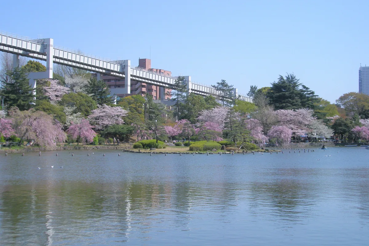 Chiba Park in Chiba, Japan
