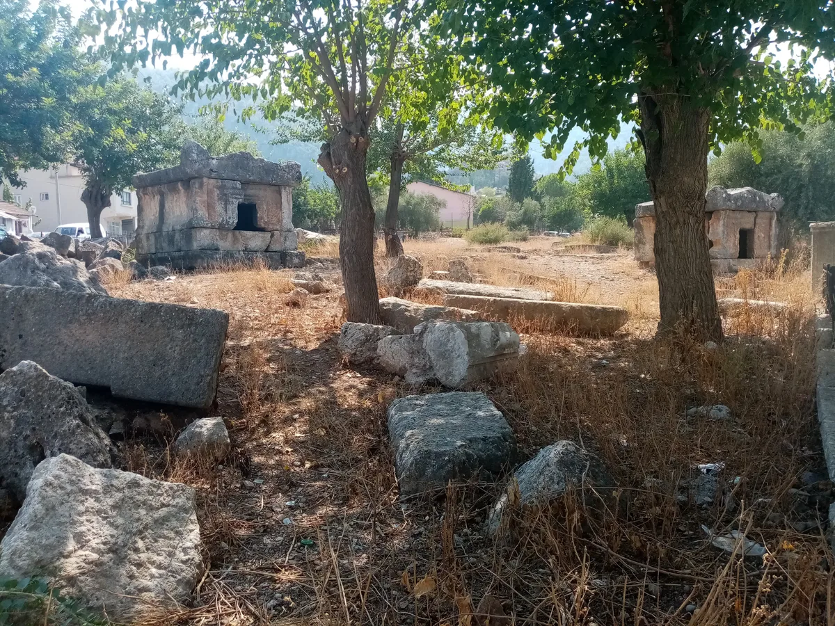 Ancient City of Telmessos in Fethiye, Turkey