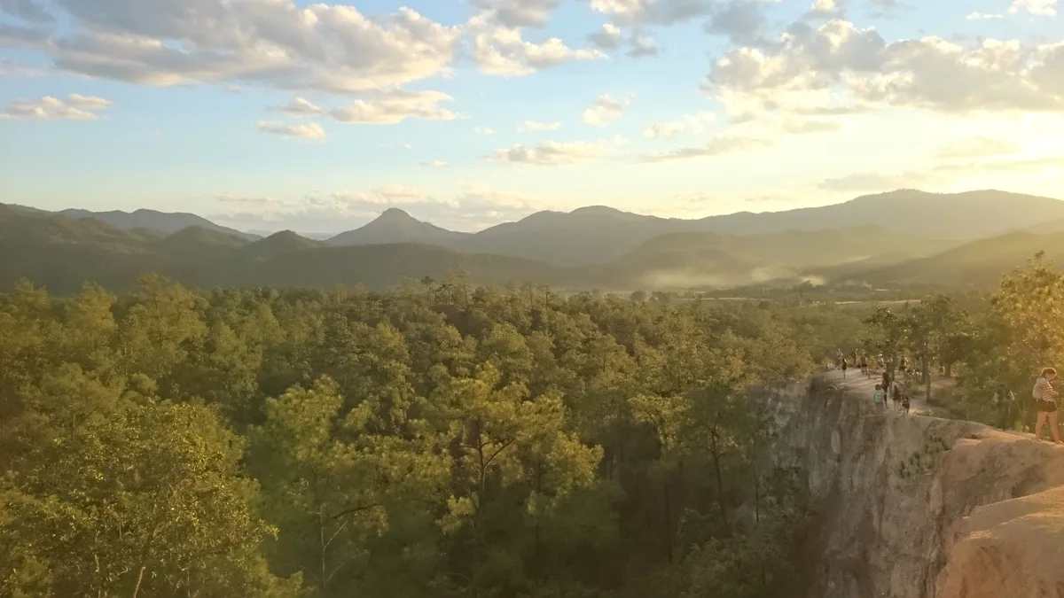 Pai Canyon in Pai, Thailand