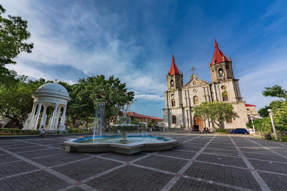 Molo Plaza in Iloilo, Philippines