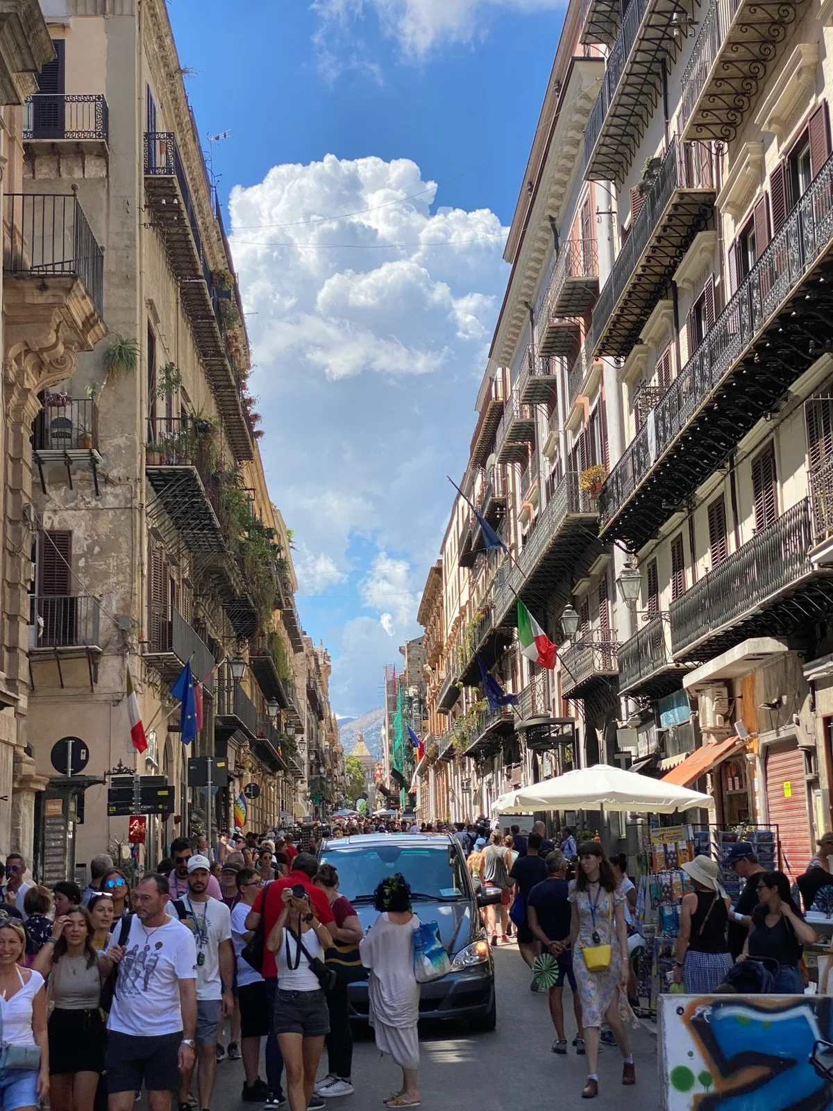 Quattro Canti in Palermo, Italy
