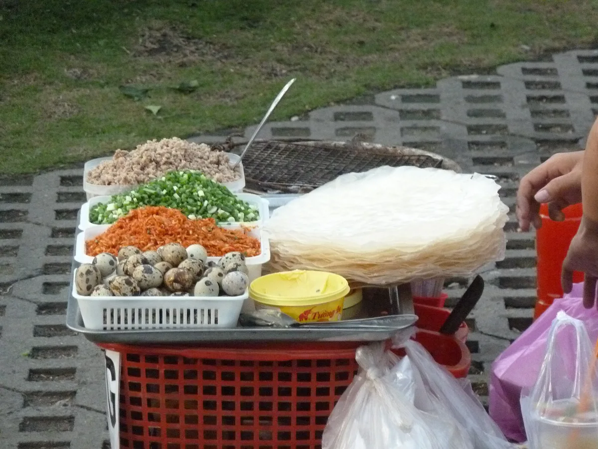 Ben Nghe Street Food in Ho Chi Minh City, Vietnam