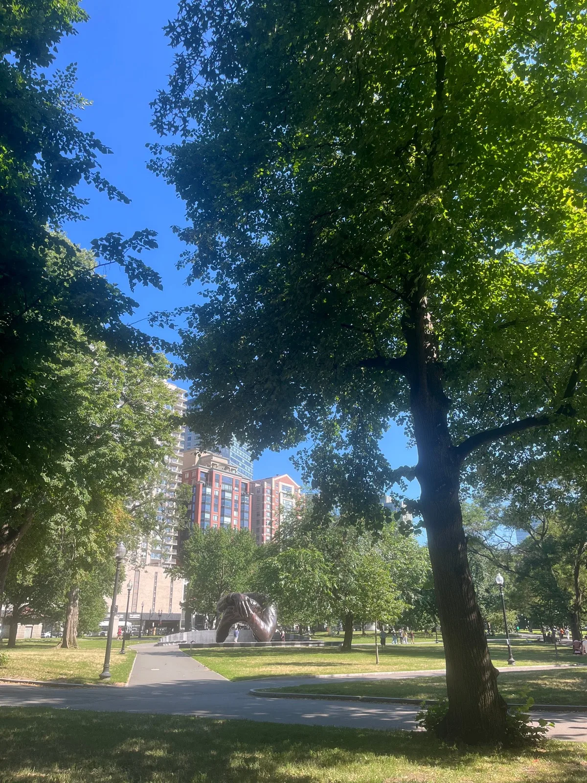 Boston Common in Boston, United States