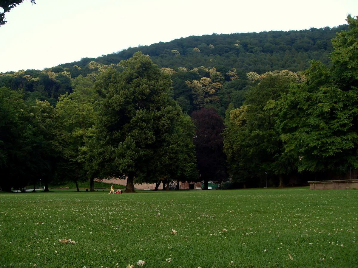 Schlossgarten Heidelberg in Heidelberg, Germany