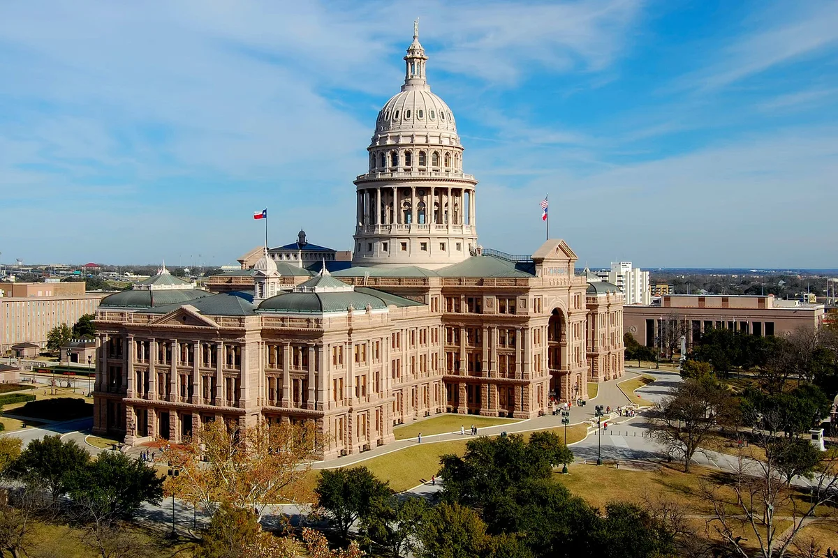 Texas Capitol in Austin, United States
