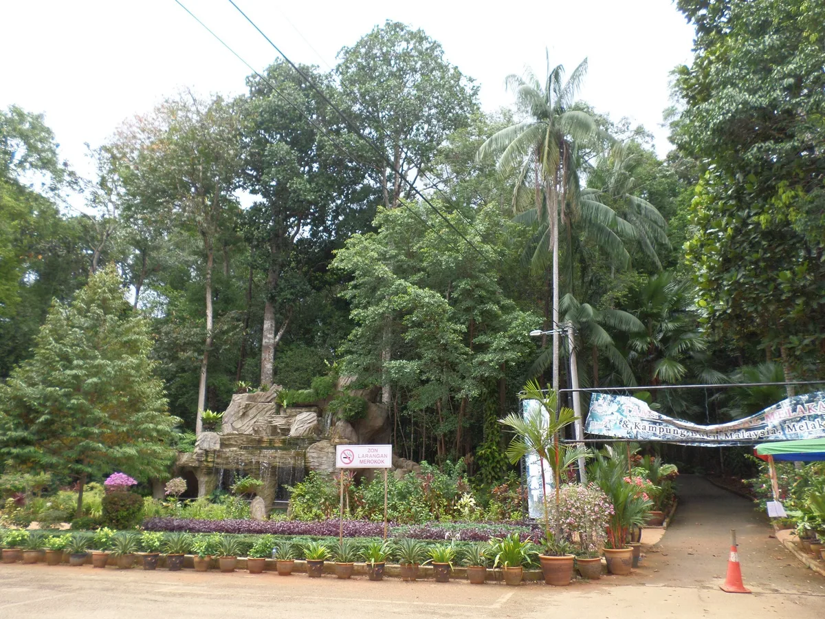 Melaka Botanical Garden in Malacca, Malaysia