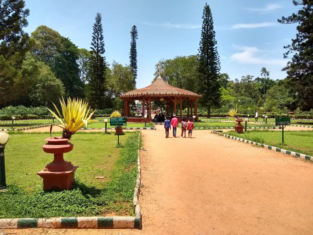Lalbagh Botanical Garden in Bengaluru, India