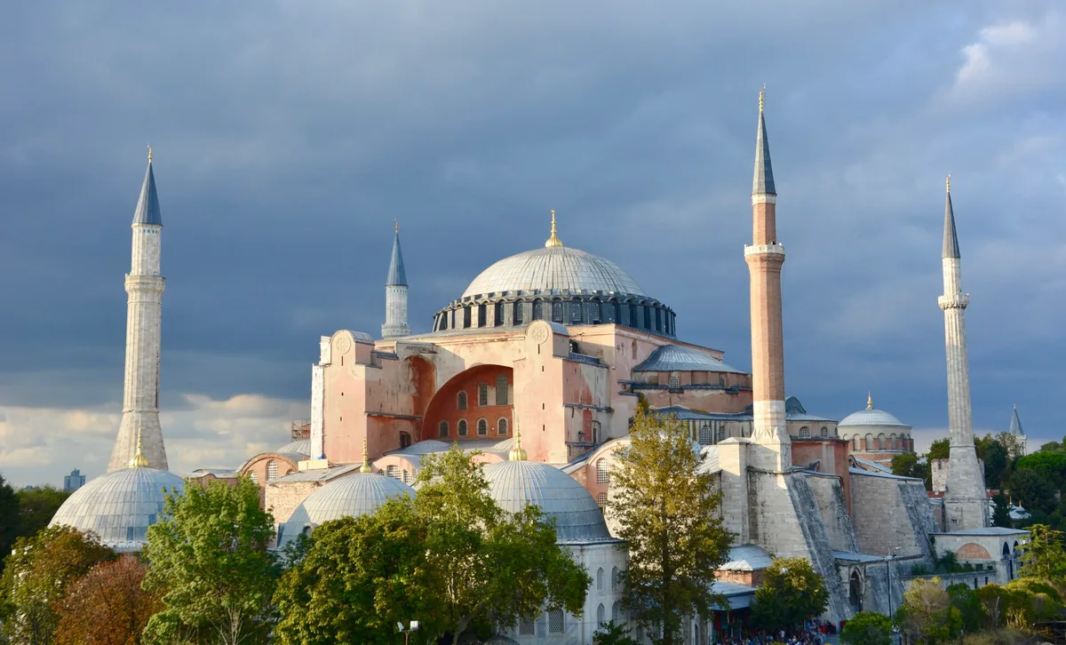 Hagia Sophia Grand Mosque in Istanbul, Turkey