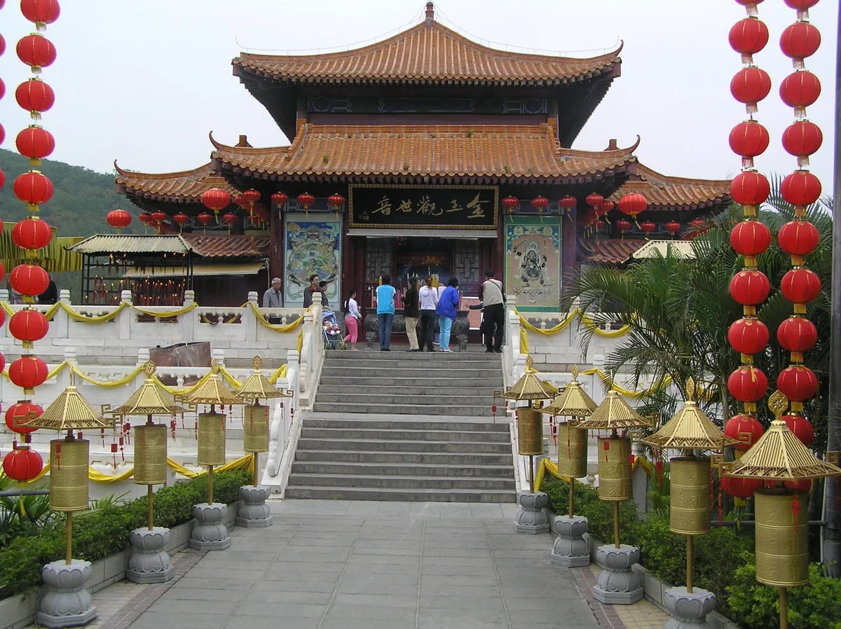 Sanya Nanshan Cultural Tourism Zone in Sanya, China