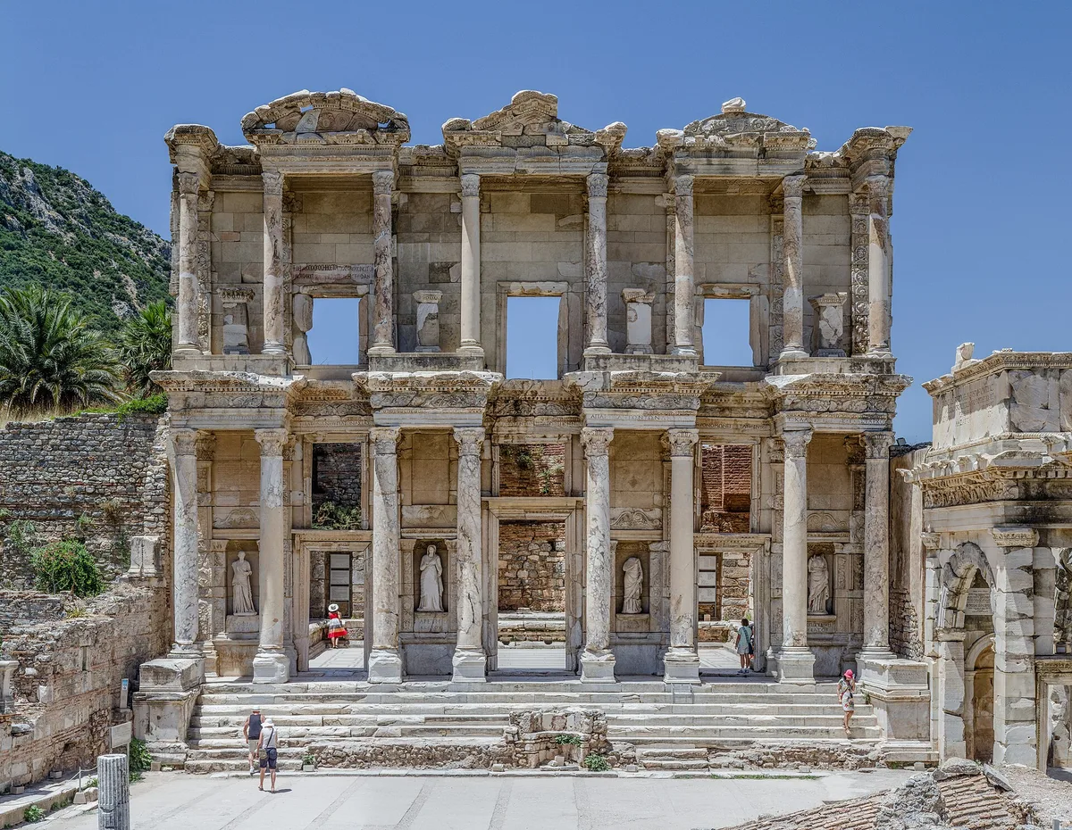 Library of Celsus in Selcuk, Turkey