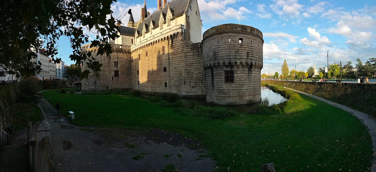 Douves du Château in Nantes, France