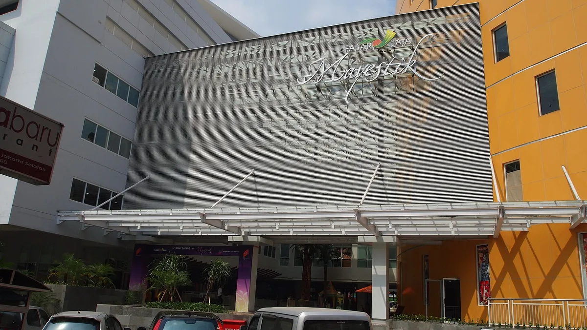 Mayestik Market in Jakarta, Indonesia