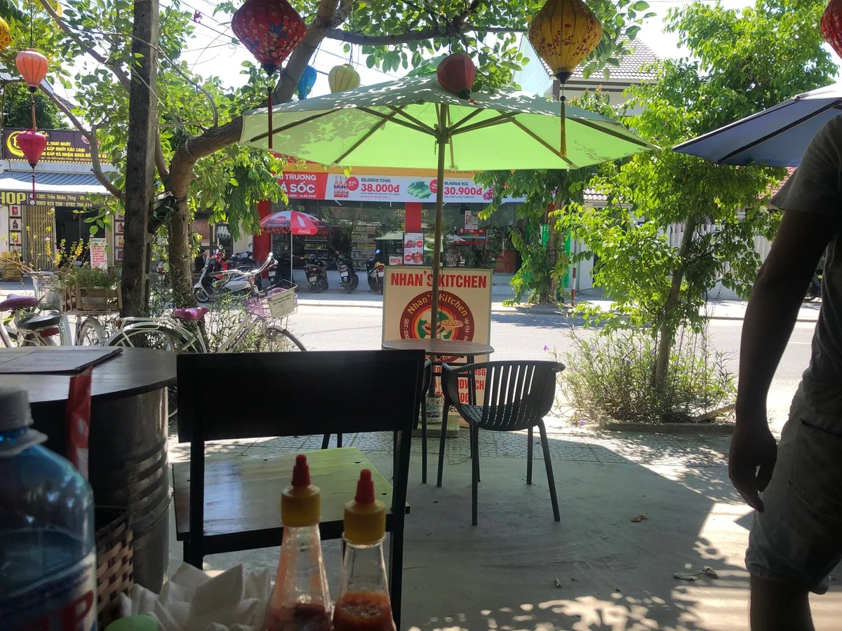 Nhan's kitchen in Hoi An, Vietnam