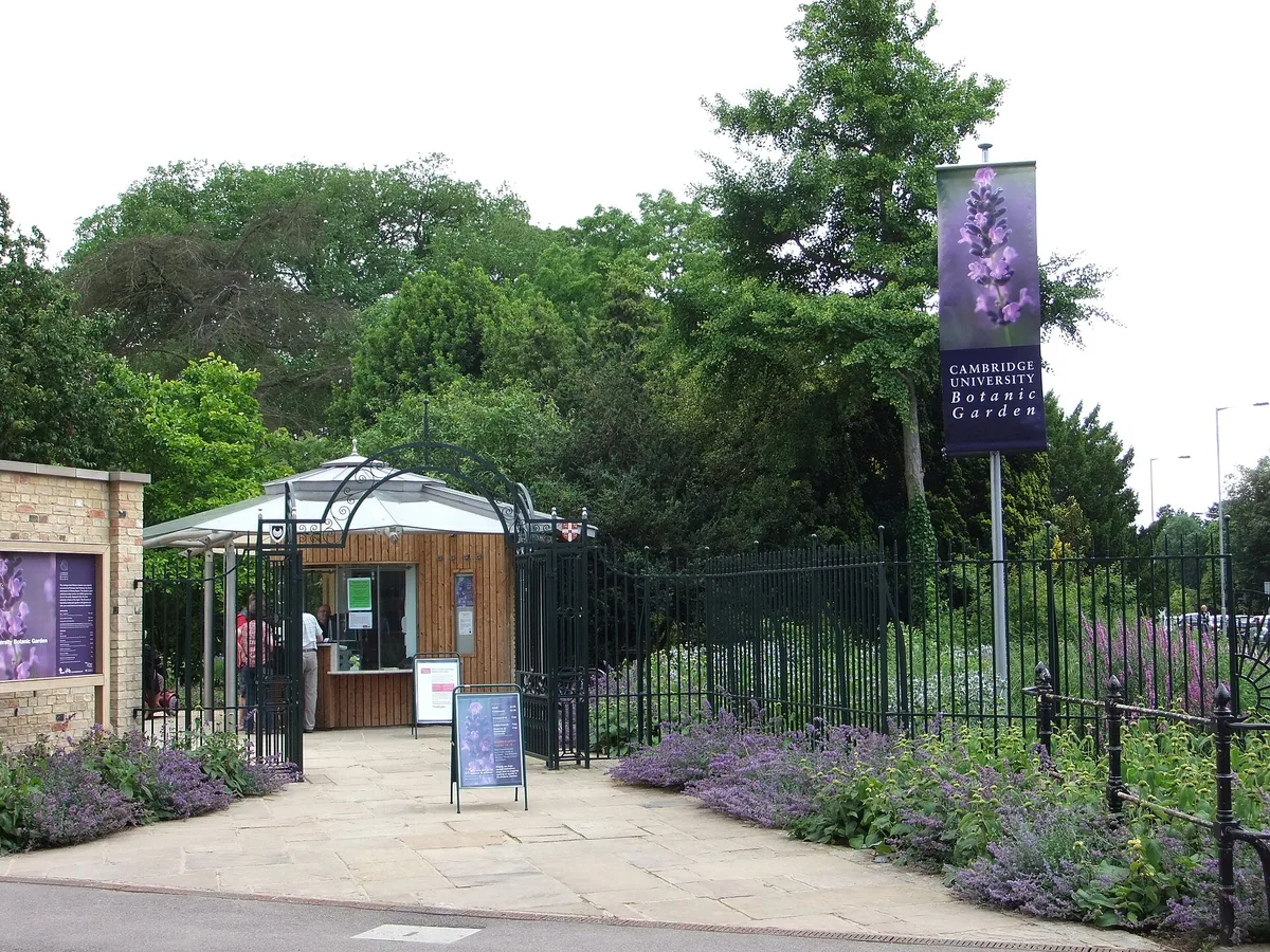 Cambridge University Botanic Garden in Cambridge, United Kingdom