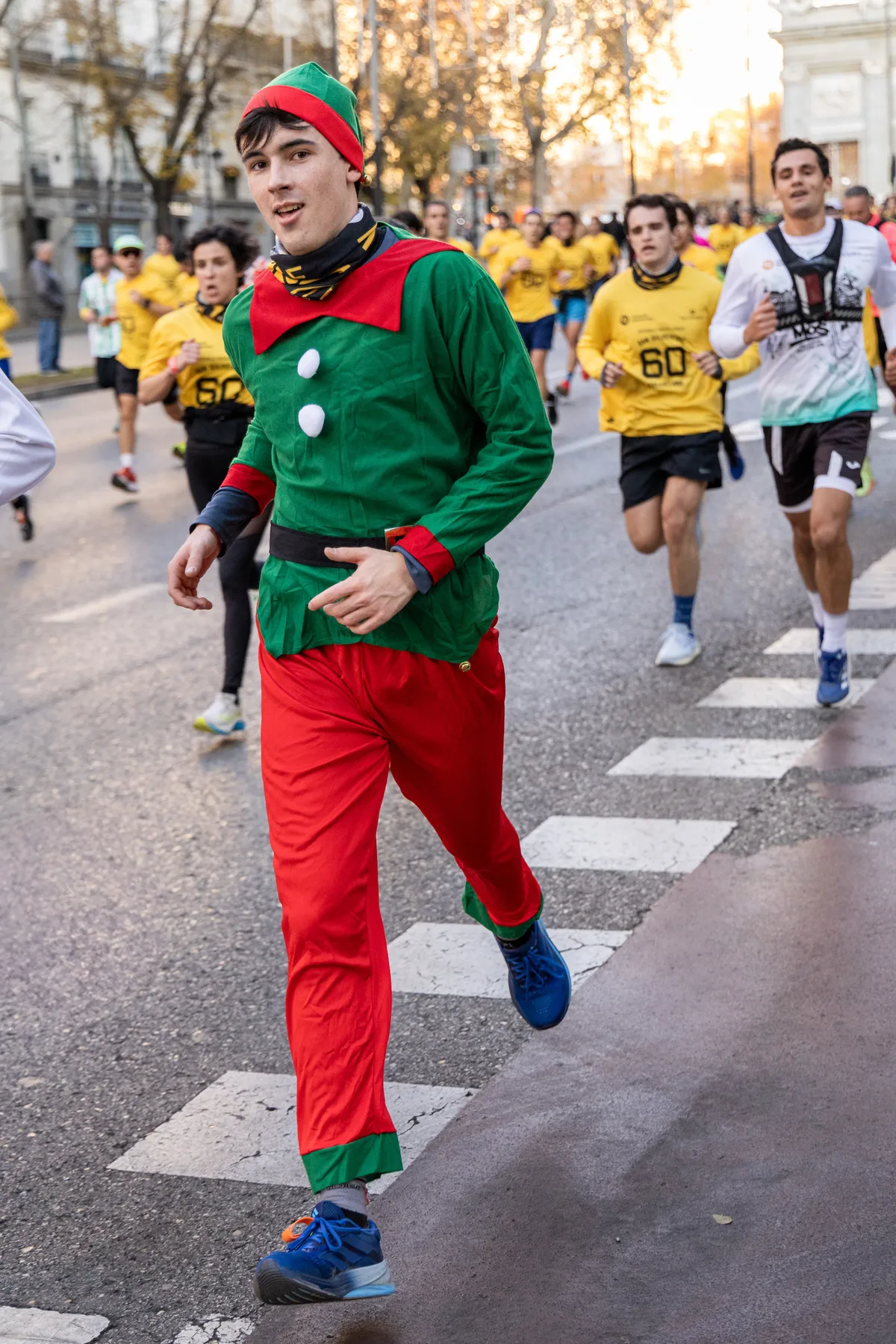 San Silvestre Vallecana en Madrid, España