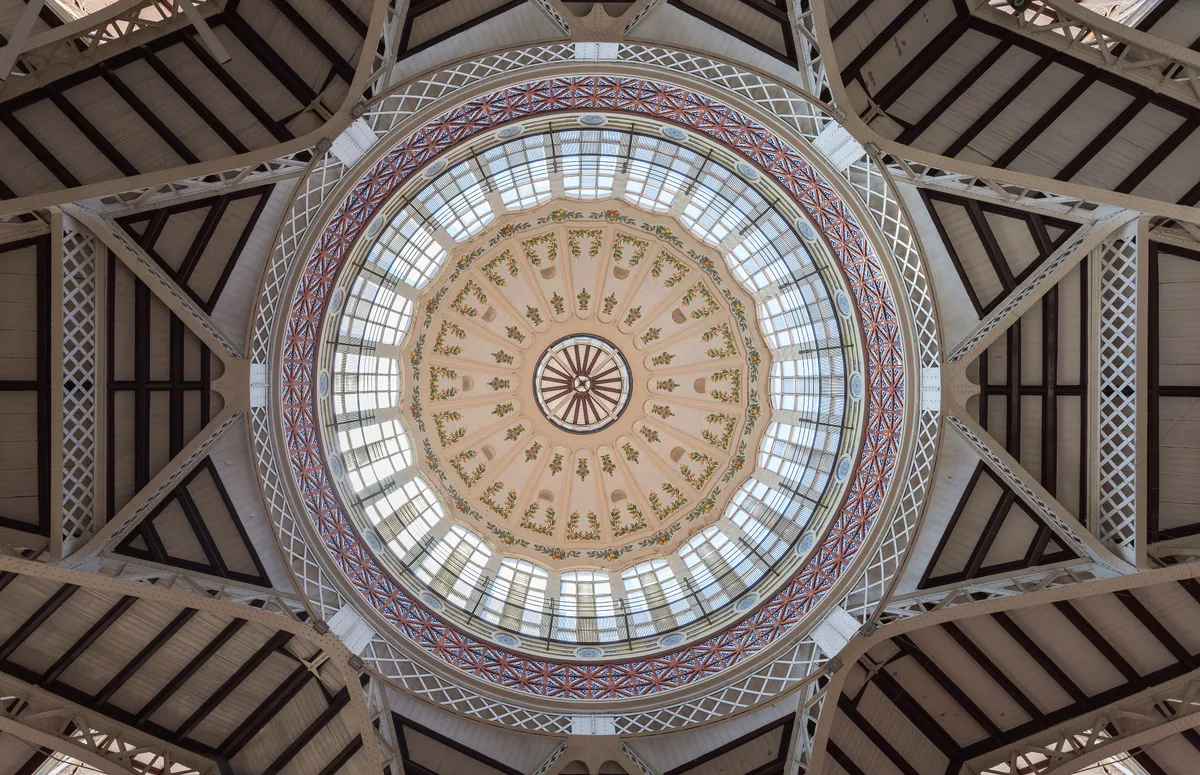 Central Market of Valencia in Valencia, Spain