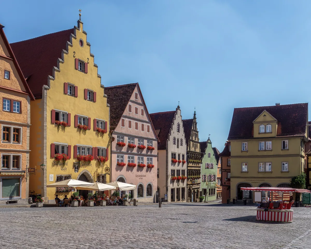 Marktplatz Rothenburg ob der Tauber in Rothenburg ob der Tauber, Germany