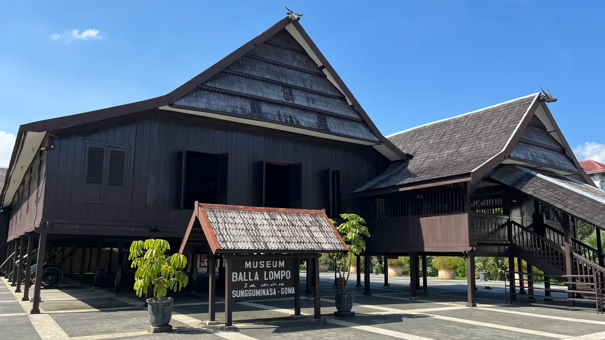 Balla Lompoa Museum in Makassar, Indonesia