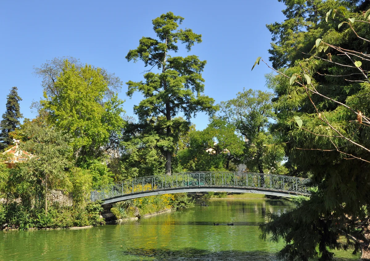 Jardin public in Bordeaux, France