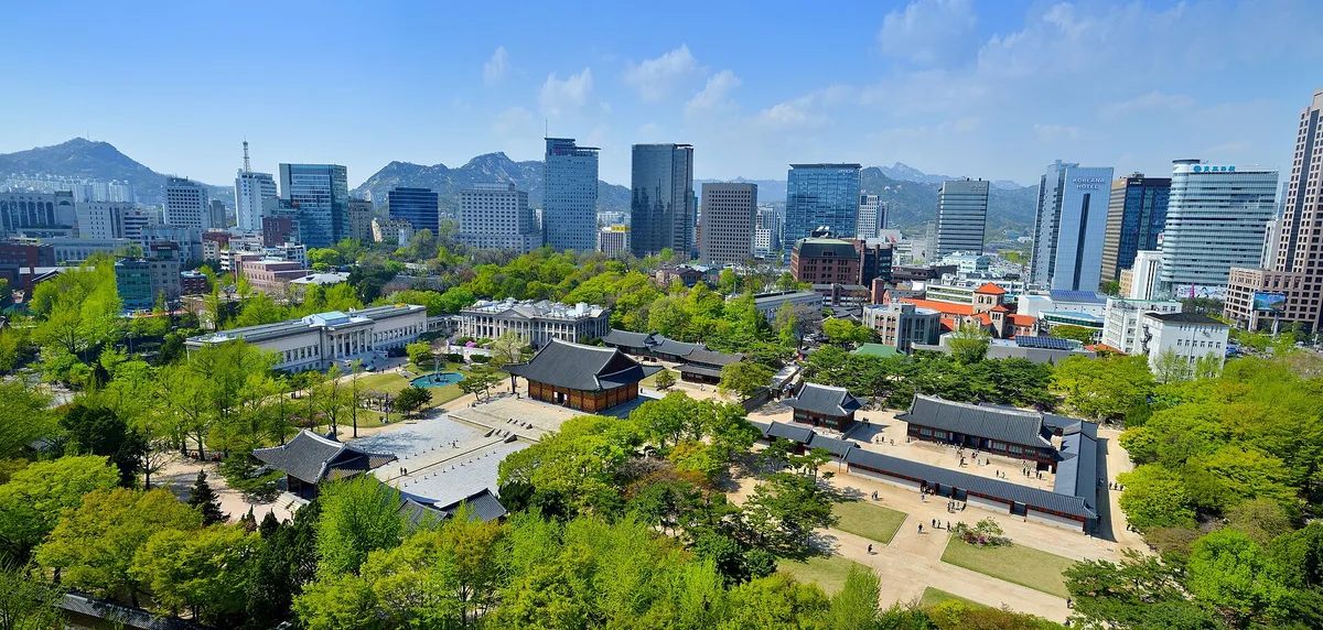 Deoksugung Palace in Seoul, South Korea