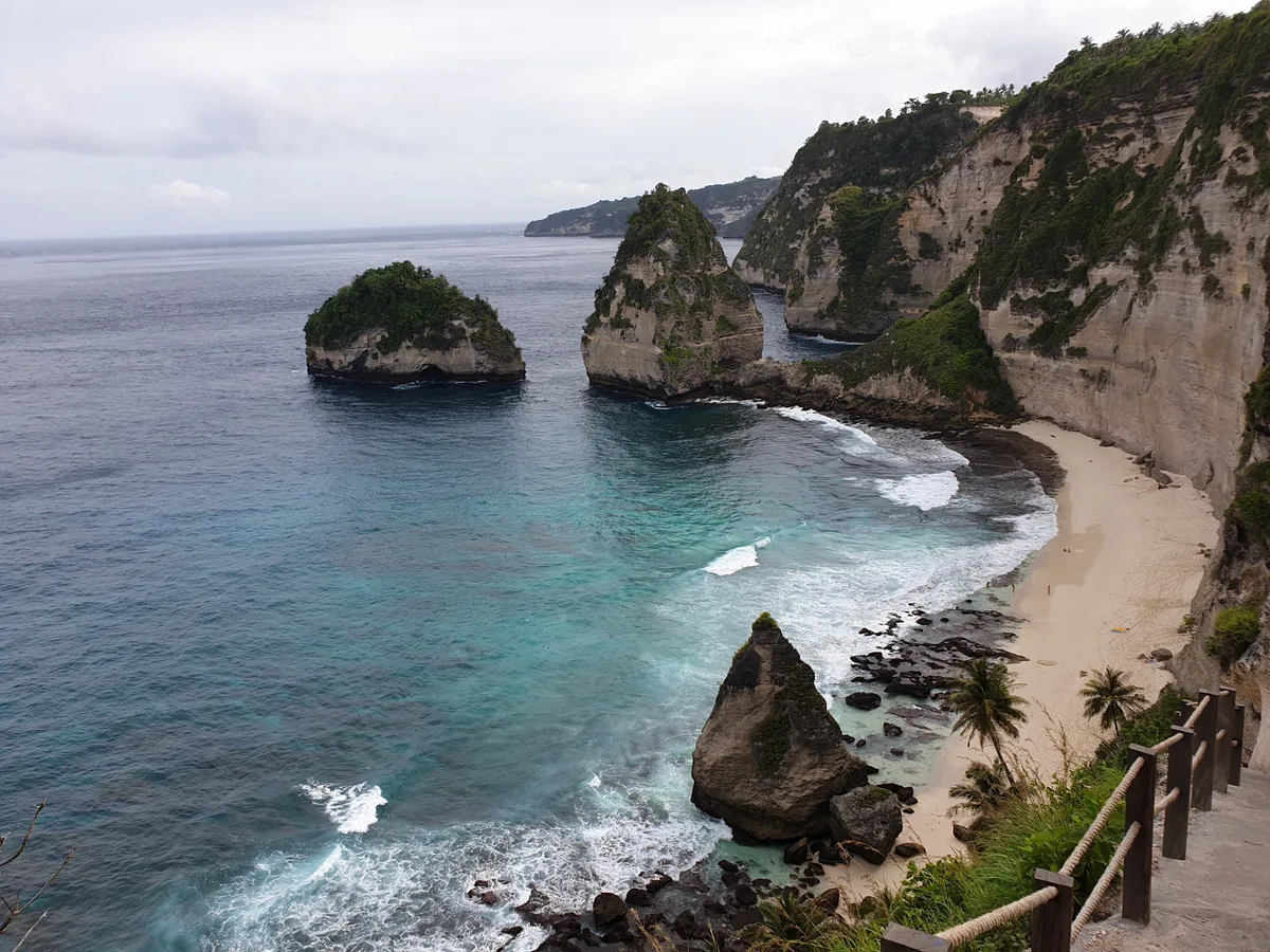 Diamond Beach in Nusa Penida, Indonesia