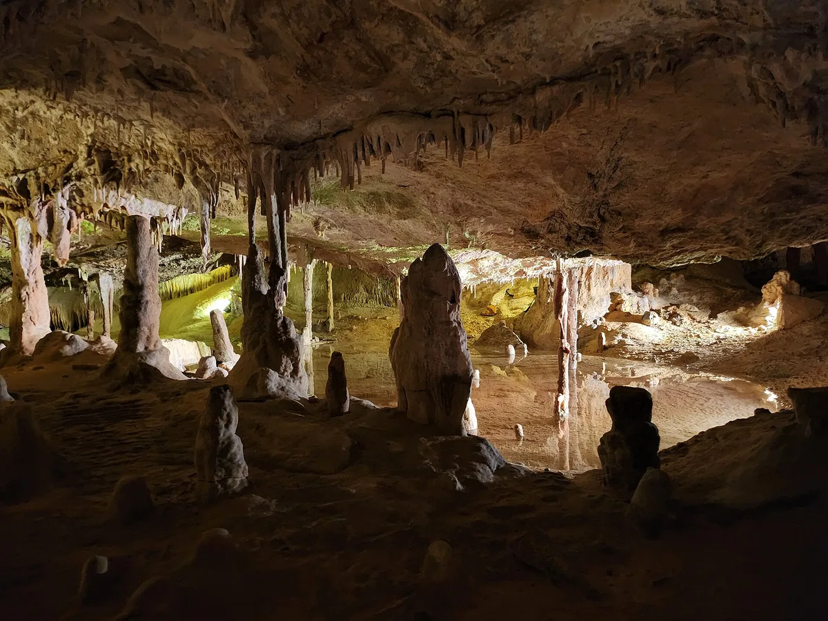 Cova de Can Marçà in Ibiza, Spain